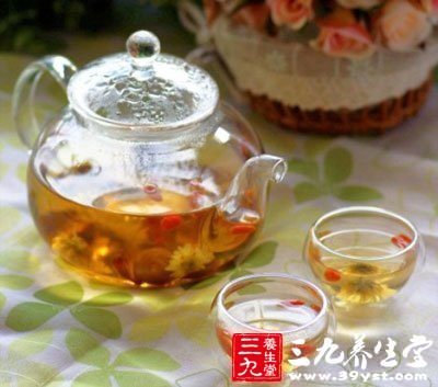 山楂,菊花,瘦身果,荷叶茶枸杞一起泡水喝的好处