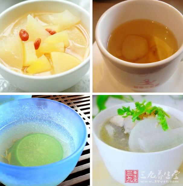 蘿卜茶潤(rùn)肺消炎