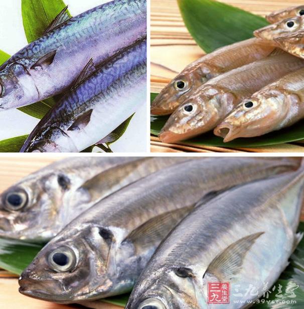 适量进食动物性食物,每周进食2~3次海鱼 适量进食动物性食物,每周进食2~3次海鱼