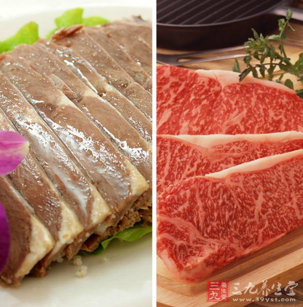 牛羊肉、内脏、也包括鱼类。含有丰富的血红素铁、B族维生素和蛋白质 牛羊肉、内脏、也包括鱼类。含有丰富的血红素铁、B族维生素和蛋白质
