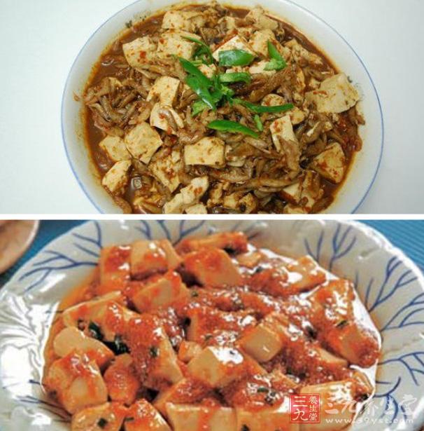 蝦子豆腐