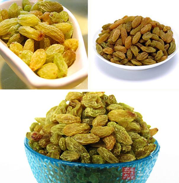 葡萄干的功效