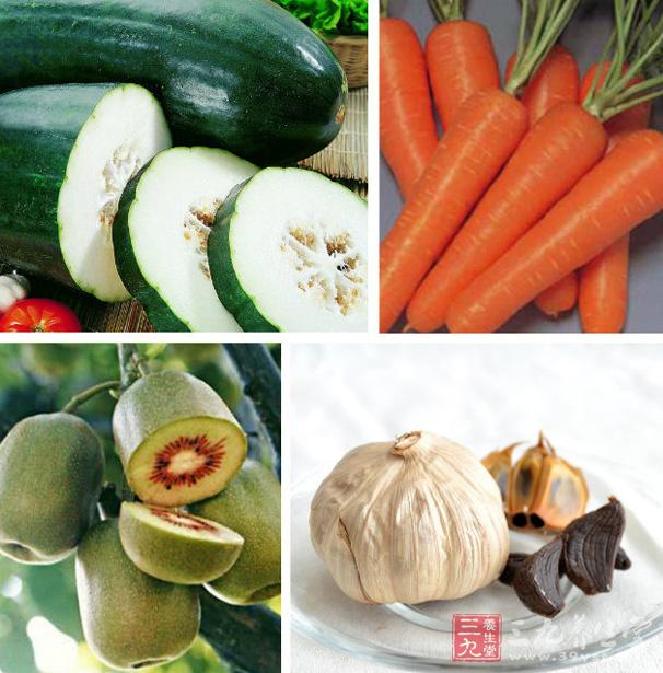 多吃冬瓜、胡萝卜、弥胡桃也可以降低血压