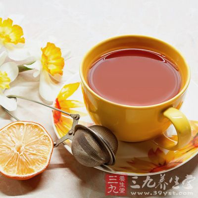 热咸柠檬茶