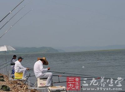 竞技钓鱼比赛现场配饵料要快