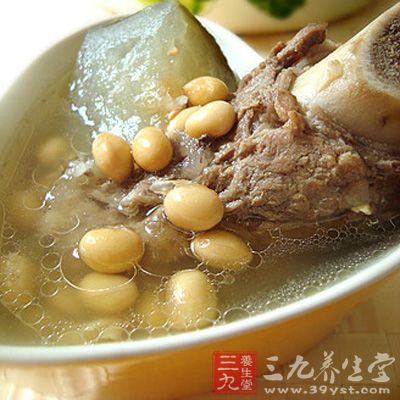 黃豆冬瓜筒骨湯