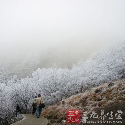 雪地的反光程度较大，出门需要佩戴太阳镜，保护眼睛