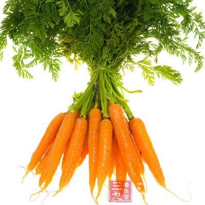 胡萝卜增加抗寒能力