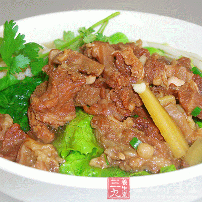 榨菜肉丝面