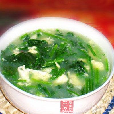 菠菜雞蛋湯