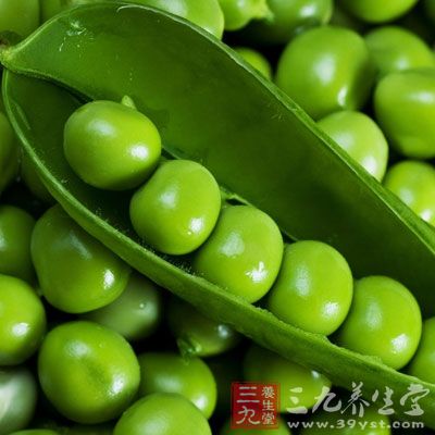 豌豆中所含的某些物质还有抗菌消炎,加强新陈代谢