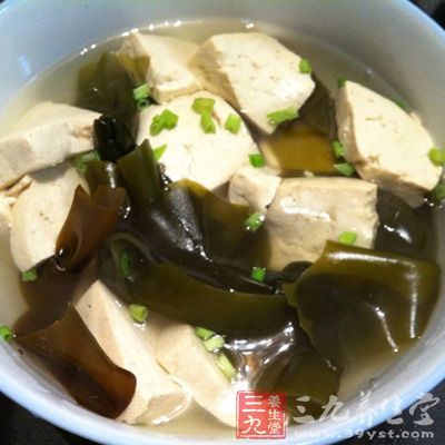 海帶豆腐湯