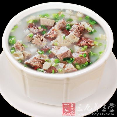 羊肉奶药羹