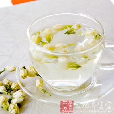 茉莉花茶疏肝明目、润肤养颜