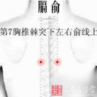 膈俞穴:唤醒身体感觉 膈俞穴:唤醒身体感觉