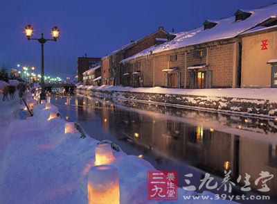 被雪装点的银色世界，是北海道冬天里美的画卷