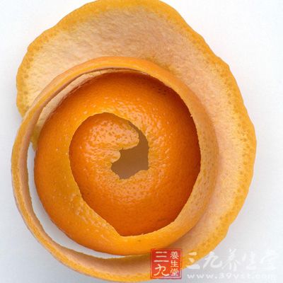 橙皮和橘皮具有很强的保健功效