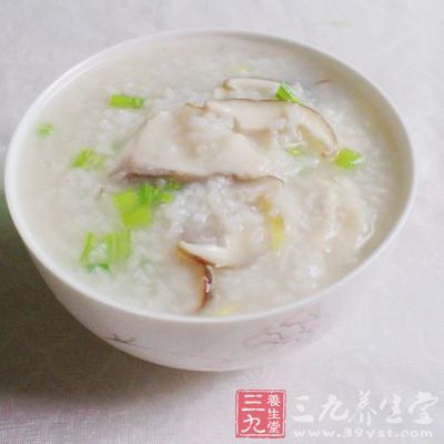 香菇鱼片粥