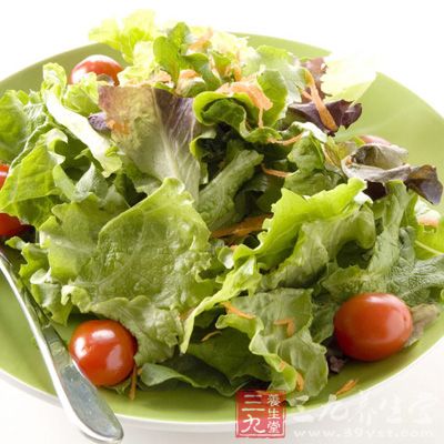 减肥食谱之菠菜菜花沙拉