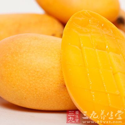 芒果就比哈蜜瓜和杏桃含有更多的β胡萝卜素