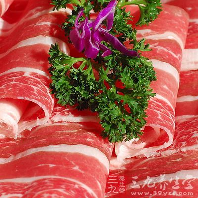 羊肉(瘦)：羊肉肉质细嫩，容易消化，高蛋白、低脂肪、含磷脂多