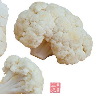 菜花：菜花中豐富的維C、胡蘿卜素、硒