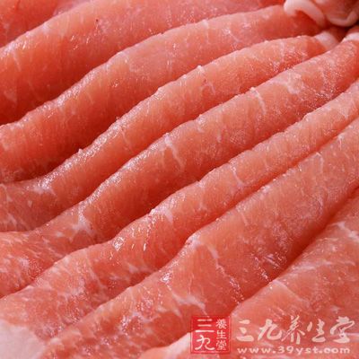 猪夹心肉煮汤饮下可急补由于津液不足引起的烦燥