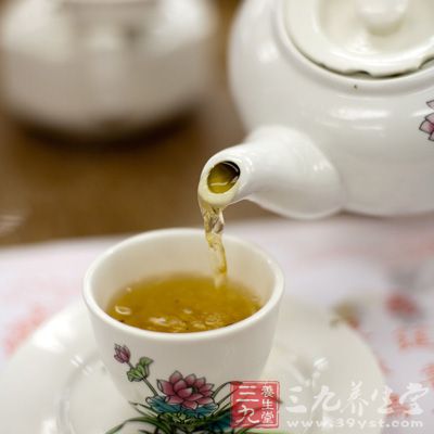 葱头姜片药茶