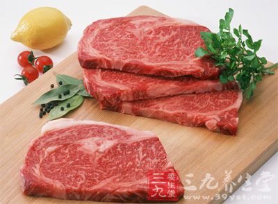 上可多吃羊肉、牛肉、芝麻、核