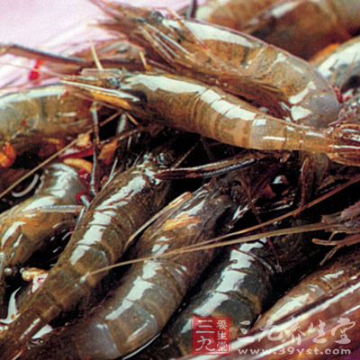 也可以直接把虾的背部用剪刀全部剖开