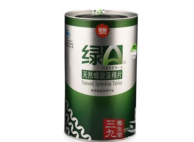 绿A天然螺旋藻精片 绿A天然螺旋藻精片