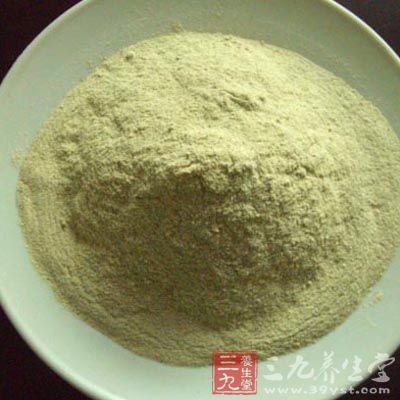 用绿豆粉30克，醋30毫升，蜂蜜9克，冰片3克