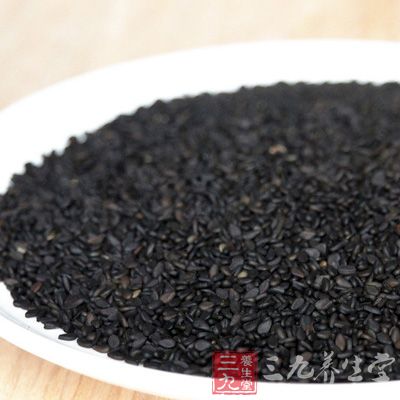 黑芝麻富含油酸、棕榈酸、维生素E