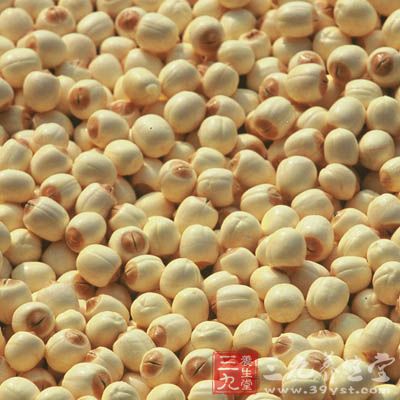 芡实10克、生薏苡仁10克、莲子15克 芡实10克、生薏苡仁10克、莲子15克