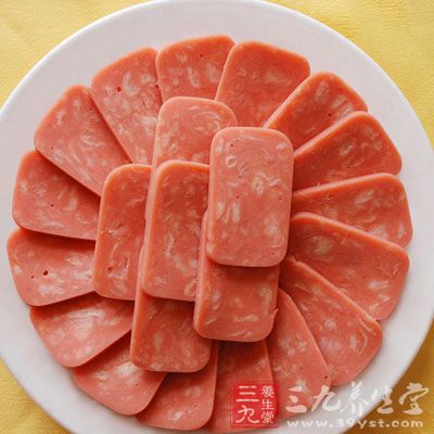 火腿5片、珍珠香菇1小把 火腿5片、珍珠香菇1小把