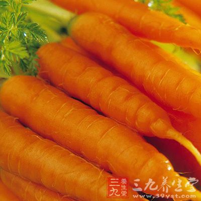 胡萝卜每百克含1.35—17.25毫克的胡萝卜素