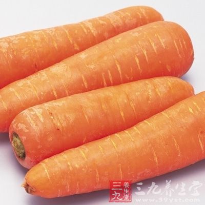 胡蘿卜含有一種免疫能力很強(qiáng)的物質(zhì)—木質(zhì)素