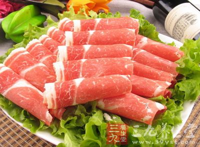 肉类约含有1%左右无机盐，瘦肉中较多