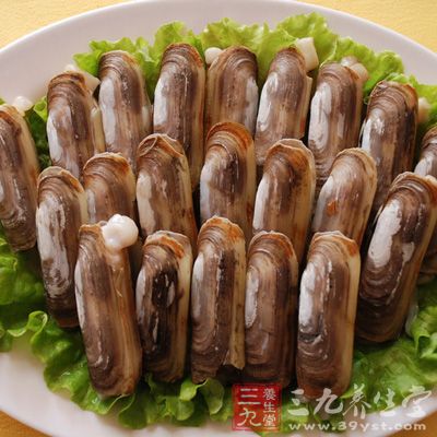 杏鮑菇黃豆芽蟶子湯原料