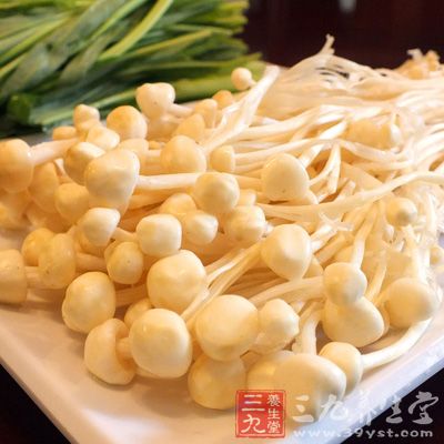 过量食用金针菇这类食物易致动风生阳