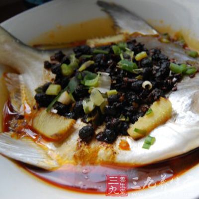 豆鼓蒸鯧魚(yú)怎么做