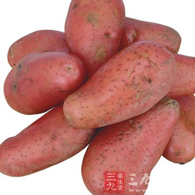 對含淀粉過多和極甜的食物如甜薯