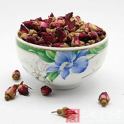 玫瑰花茶、能舒肝减压，缓解失眠症状