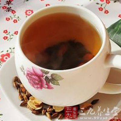 金银花可散热解毒,凉血及消炎,栀子镇静除烦,清肝泻火 4.