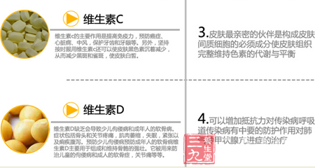 维生素D缺乏会导致少儿佝偻病和老年人的软骨病 8
