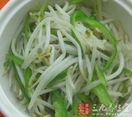 青椒绿豆芽