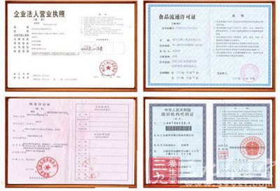 公司证件 公司证件