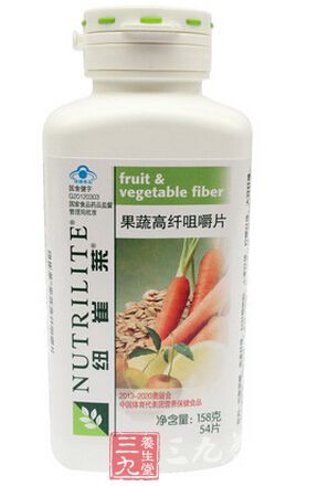 纽崔莱R果蔬高纤咀嚼片 纽崔莱R果蔬高纤咀嚼片