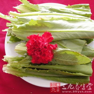 剁椒油麦菜