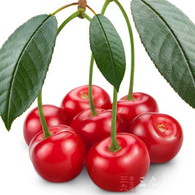 樱桃果实肉厚,味美多汁 樱桃果实肉厚,味美多汁